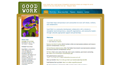 Desktop Screenshot of goodwork.org